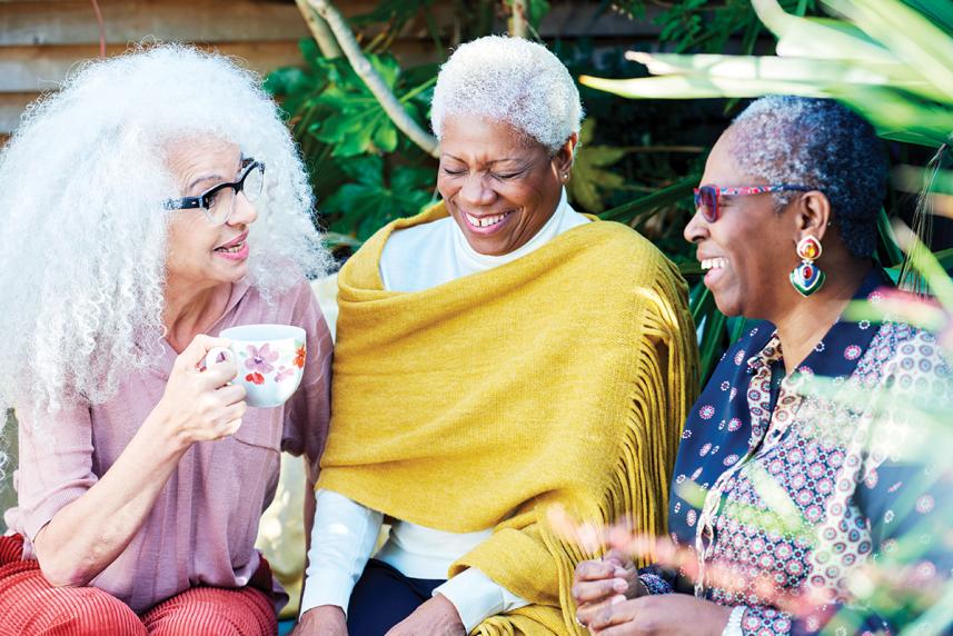 Group of women laughing